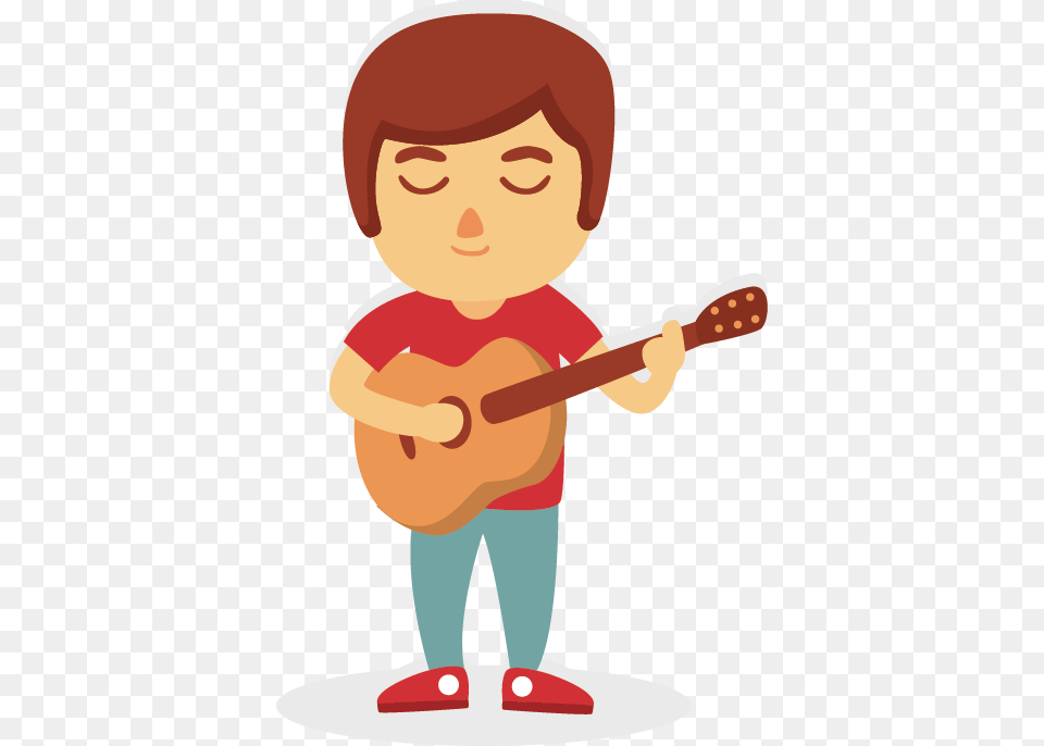 Guitar Drawing Man Photo Clipart Man Guitar Clipart, Baby, Musical Instrument, Person, Head Free Transparent Png