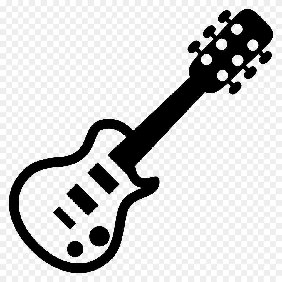 Guitar Emoji Clipart, Musical Instrument, Bass Guitar, Dynamite, Weapon Png