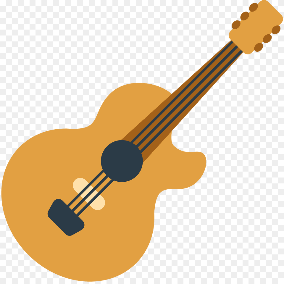 Guitar Emoji Clipart, Bass Guitar, Musical Instrument Free Transparent Png