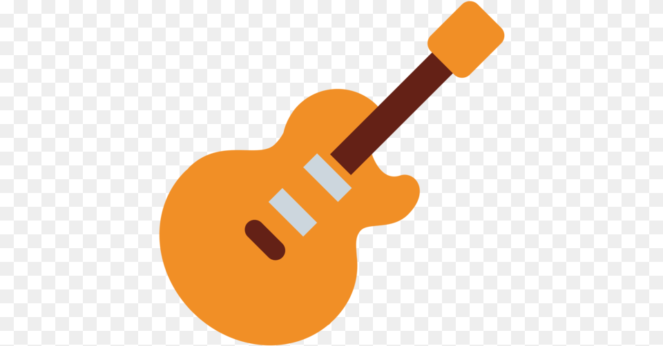 Guitar Emoji Guitar Emoji, Musical Instrument, Bass Guitar, Person Free Png Download