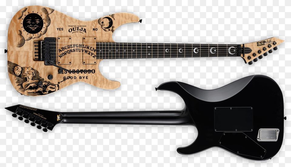 Guitar Esp Ouija Natural, Electric Guitar, Musical Instrument, Bass Guitar, Person Png