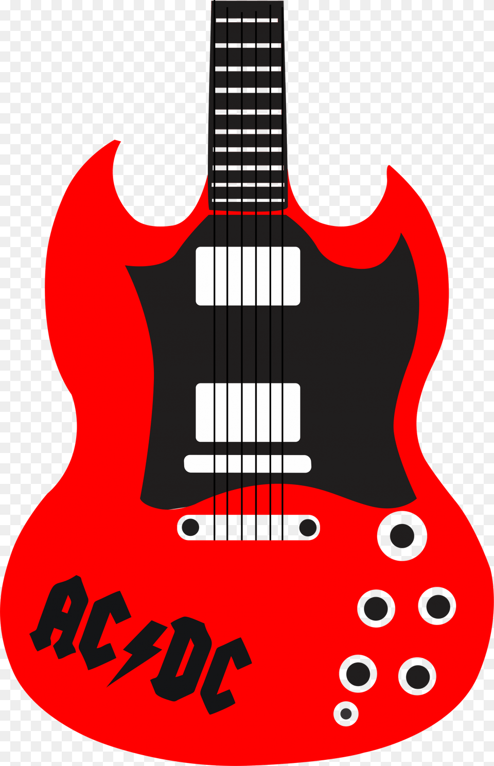 Guitar Gibson Sg Brands Guitar Gibson Sg Vector, Electric Guitar, Musical Instrument Free Png Download
