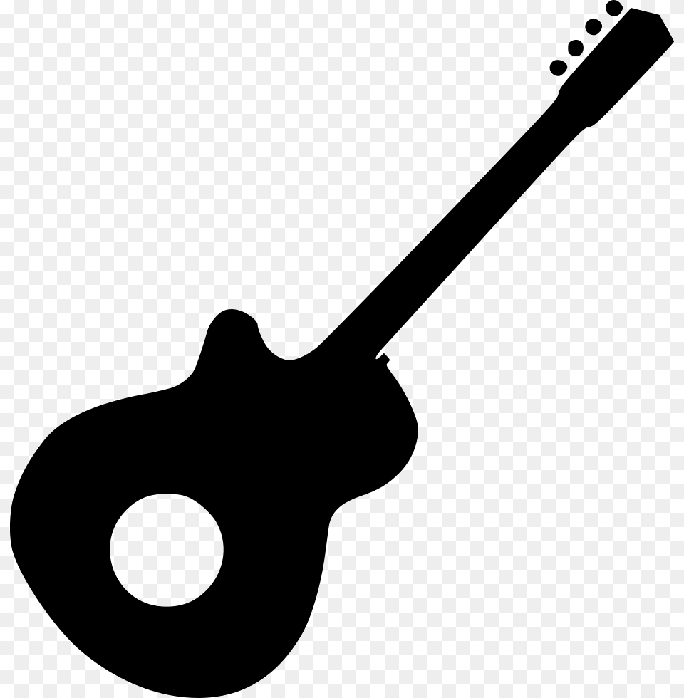 Guitar Guitar Icon Black, Smoke Pipe, Musical Instrument, Silhouette, Stencil Png