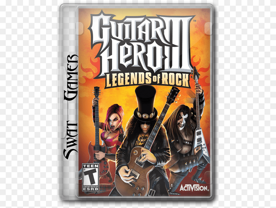 Guitar Hero, Publication, Book, Adult, Person Png Image