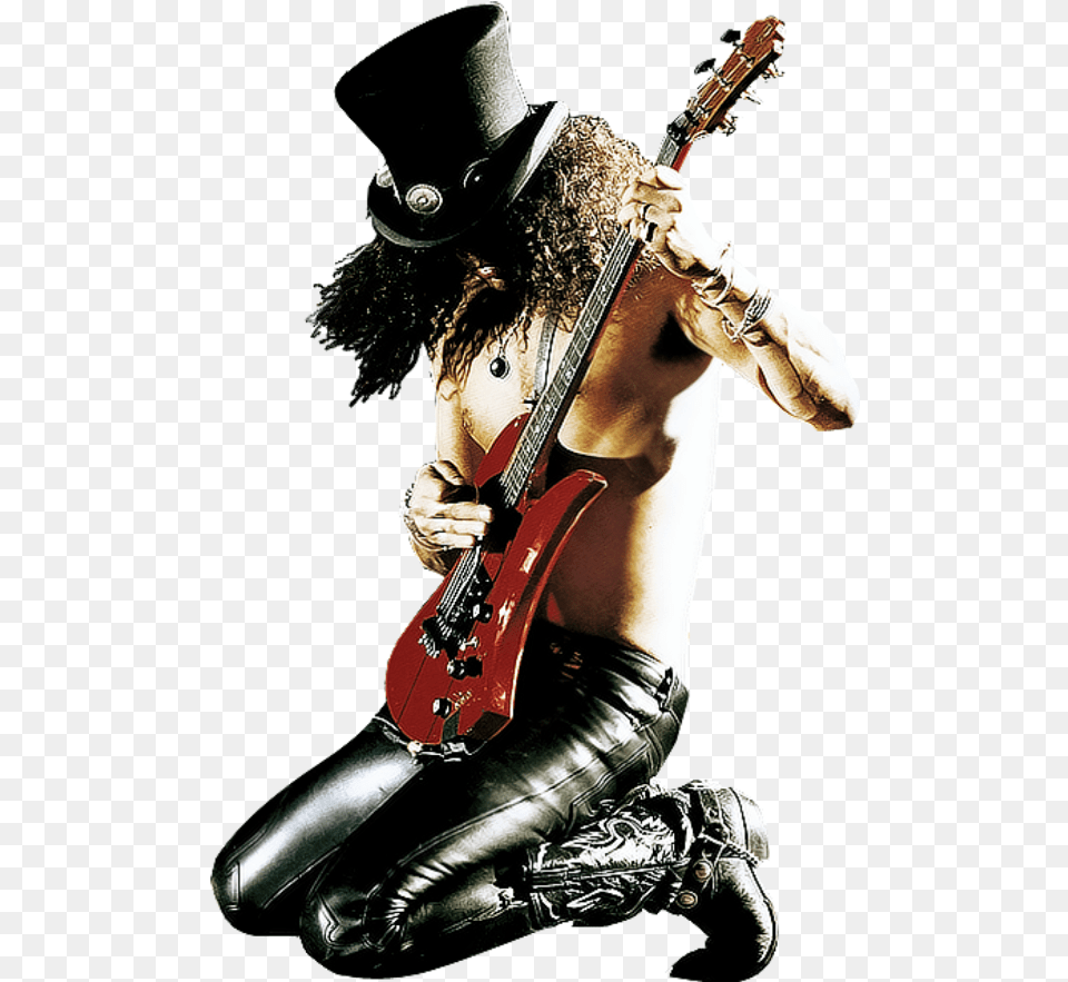 Guitar Hero 3 Xbox 360 Cover Clipart Slash Guns N Roses Live, Musical Instrument, Adult, Body Part, Female Free Png Download