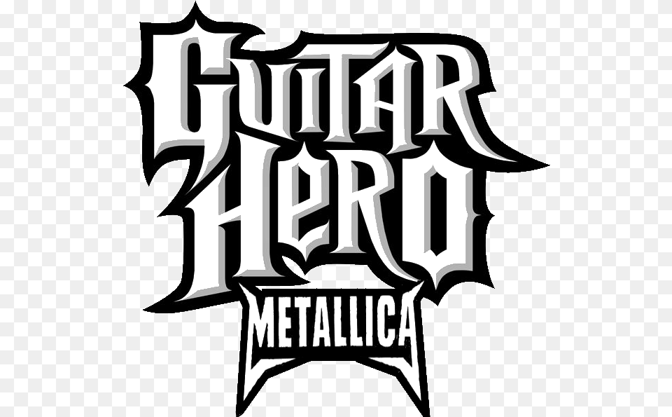 Guitar Hero Game Logo Image With No Guitar Hero Logo, Text, Book, Publication, Gas Pump Free Png