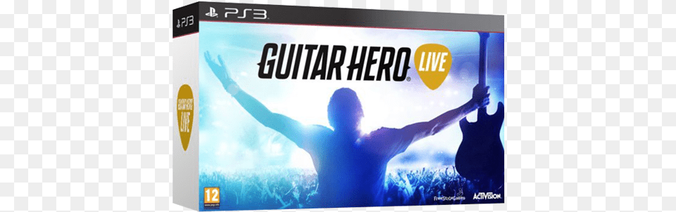 Guitar Hero Live Game Guitar Image Guitare Hero Live Micro, Person, Concert, Crowd, Adult Free Png Download
