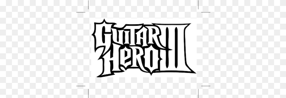 Guitar Hero Logo Vector Guitar Hero Game Logo, Calligraphy, Handwriting, Text, Stencil Png