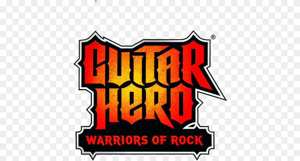 Guitar Hero Warriors Of Rock Clipart Banner Black And Guitar Hero Warriors Of Rock, Advertisement, Book, Publication, Poster Free Transparent Png