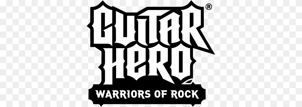 Guitar Hero Warriors Of Rock Logo, Book, Publication, Advertisement, Gate Png Image