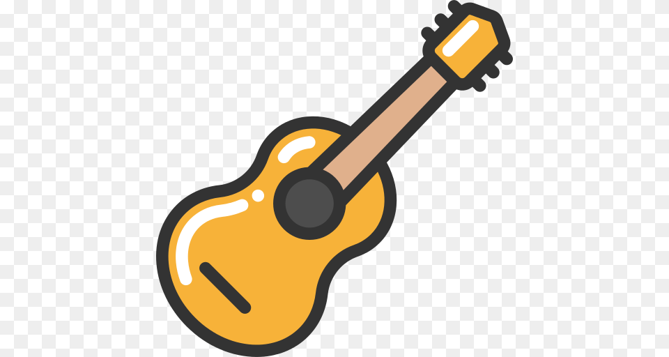 Guitar Icon, Musical Instrument, Smoke Pipe Png Image
