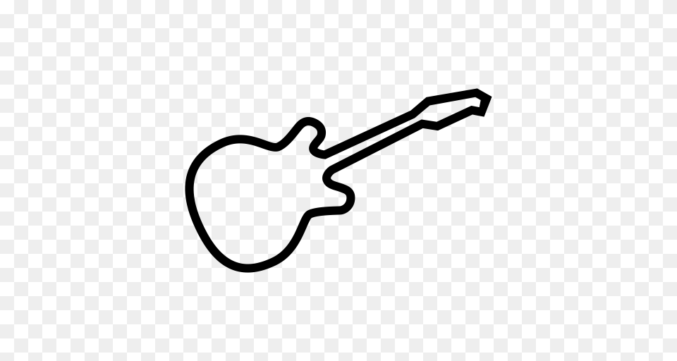 Guitar Music Red Icon With And Vector Format For, Gray Free Png