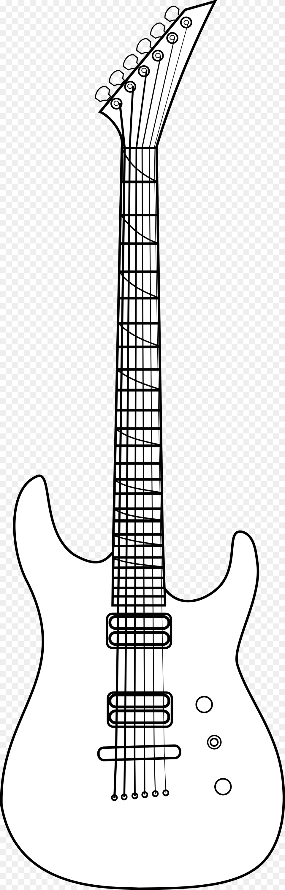 Guitar Outline Draw A Bass Guitar, Bass Guitar, Musical Instrument, Smoke Pipe Free Png Download