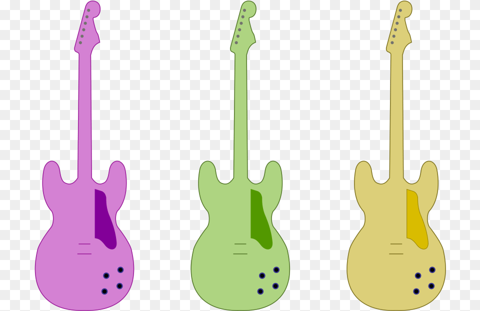 Guitar Outline Guitars Outline, Musical Instrument, Bass Guitar Free Transparent Png