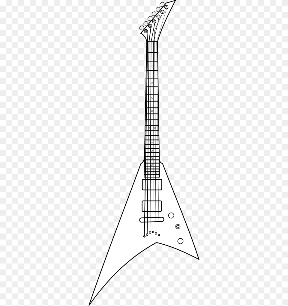 Guitar Outline Malpe Sea Front Cottages, Musical Instrument, Blade, Dagger, Knife Png Image