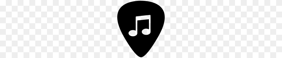 Guitar Pick Icons Noun Project, Gray Free Transparent Png