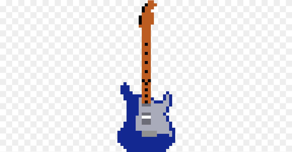 Guitar Pixel Art Guitar, Musical Instrument, Electric Guitar Free Png