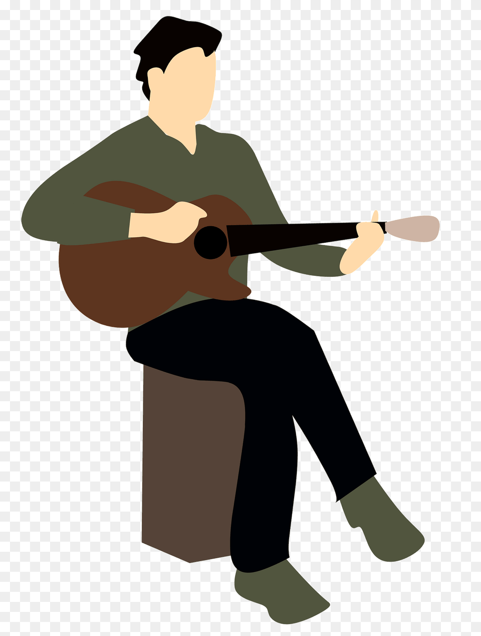 Guitar Player Clipart, Adult, Man, Male, Person Free Png