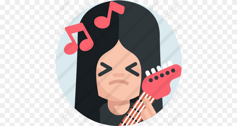 Guitar Player Music Icons Illustration, Art, Graphics, Disk, Photography Free Transparent Png