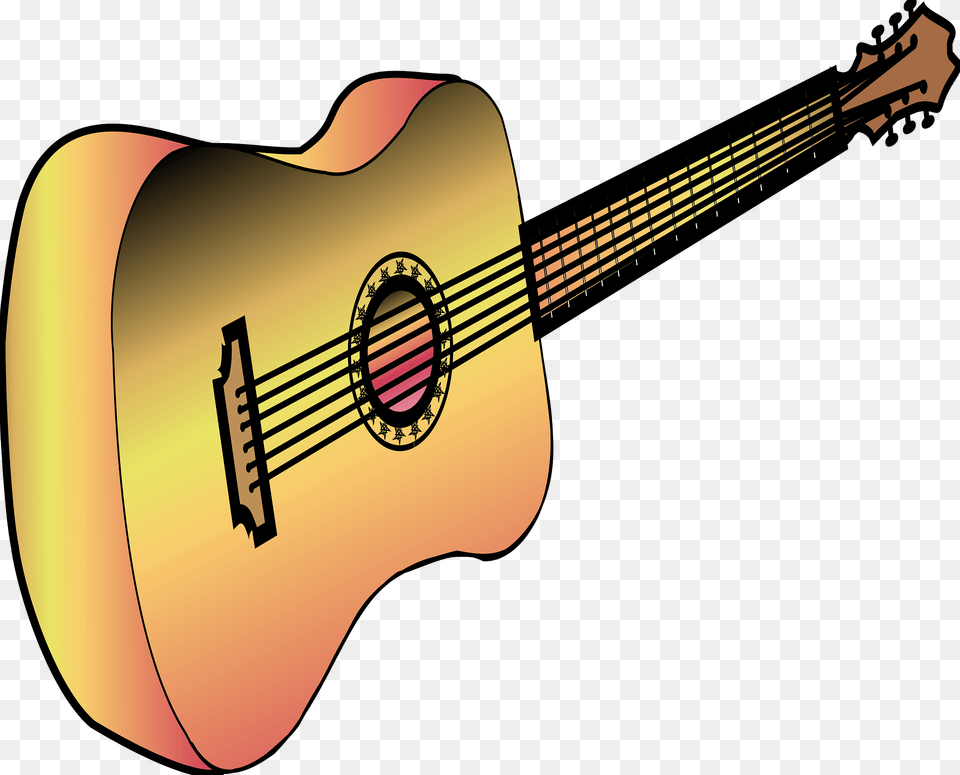 Guitar Profile Clipart, Musical Instrument, Bass Guitar Free Png