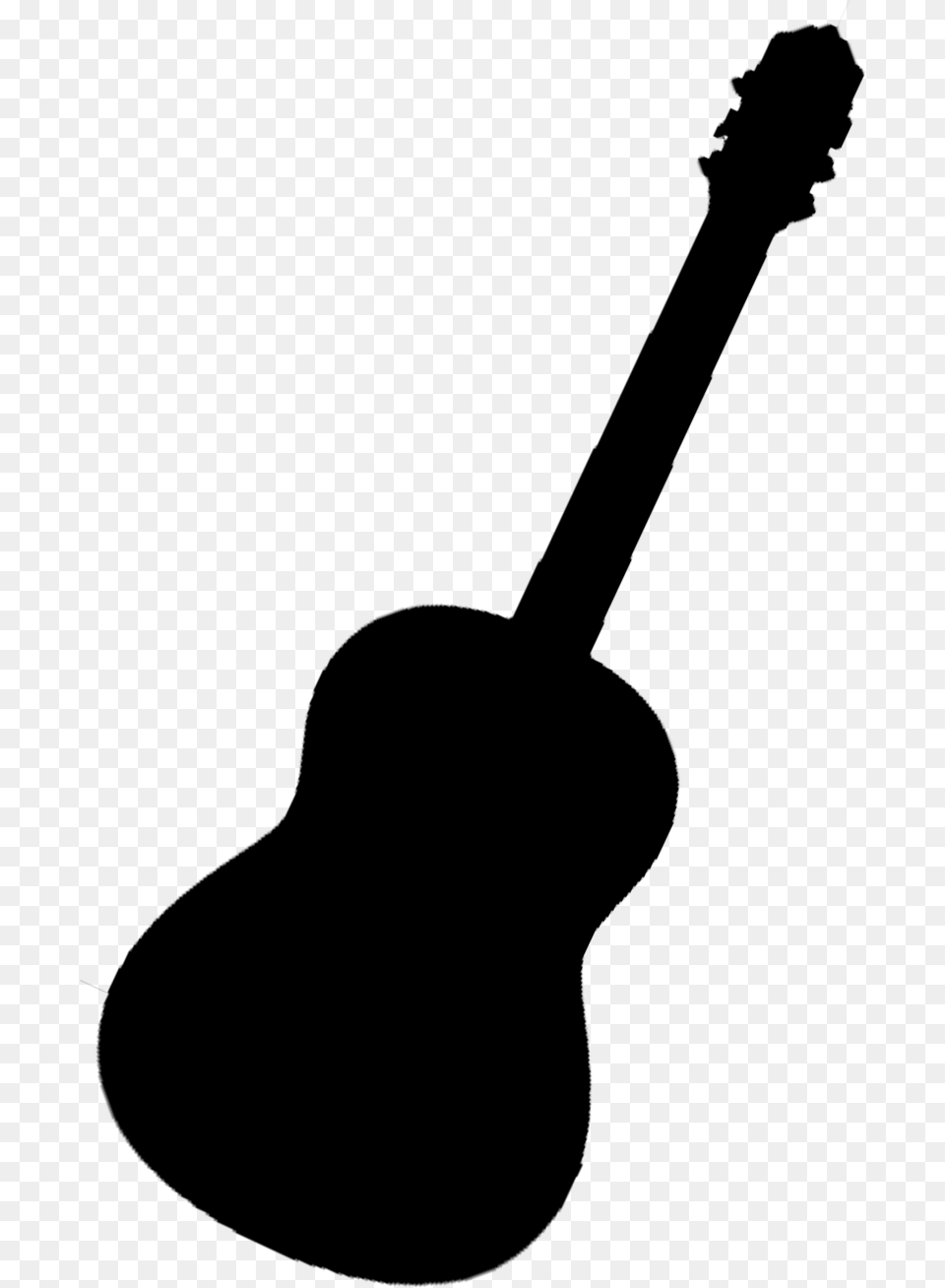 Guitar Silhouette, Lighting, Firearm, Gun, Rifle Png Image