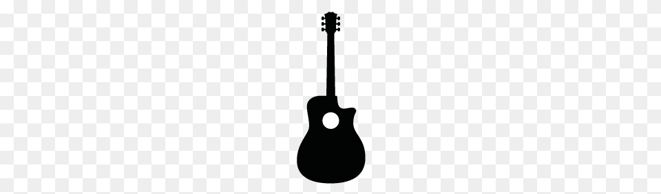 Guitar Silhouettes Silhouettes Of Guitar, Musical Instrument Free Transparent Png