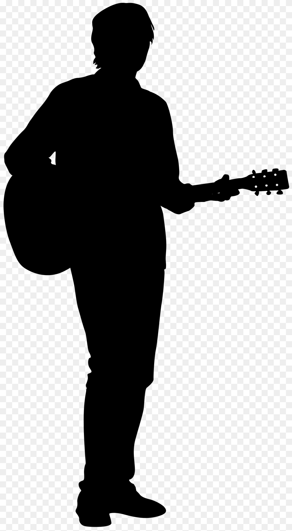 Guitarist Silhouette Clip Art, Cross, Symbol Free Transparent Png