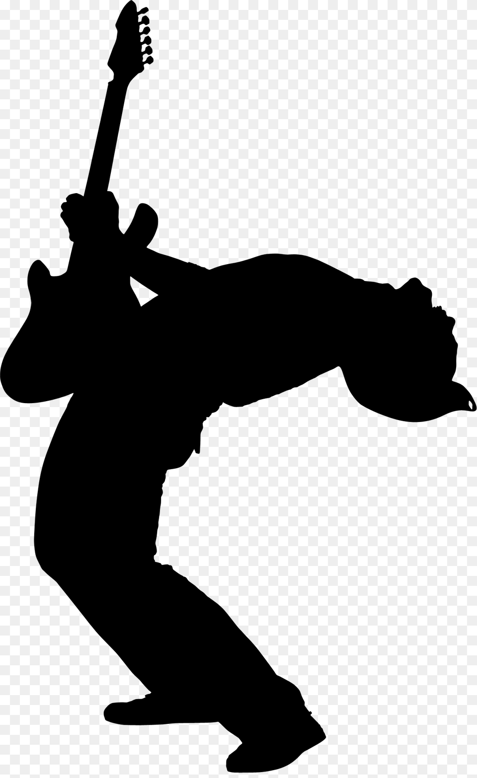 Guitarist Silhouette Free Vectors Make It Great, Firearm, Gun, Rifle, Weapon Png Image