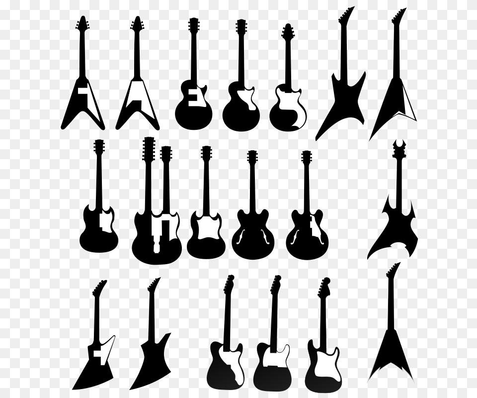 Guitarproject, Silhouette, Stencil, Text, Person Png Image