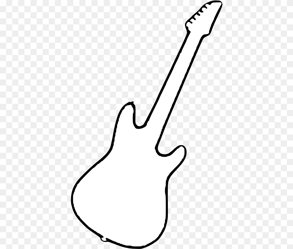 Guitarra Blanco Y Negro, Guitar, Musical Instrument, Bow, Weapon Free Png Download