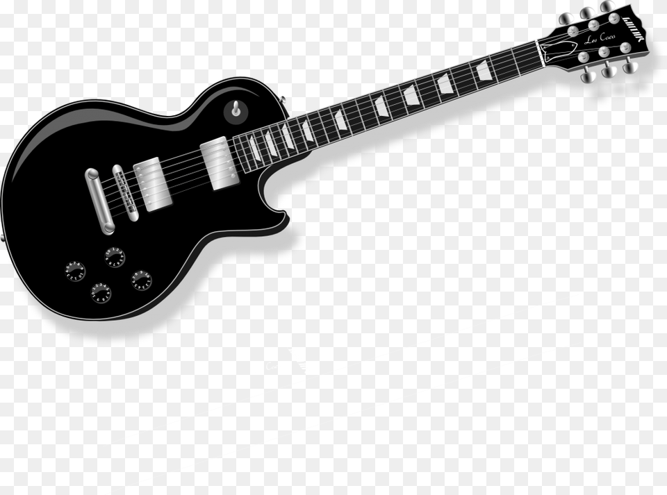 Guitarra Negra, Guitar, Musical Instrument, Electric Guitar Png Image