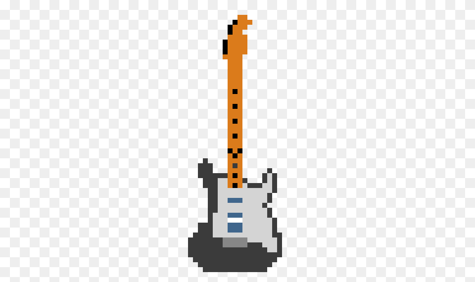 Guitarra Pixel Art Maker, Guitar, Musical Instrument, Bass Guitar Png