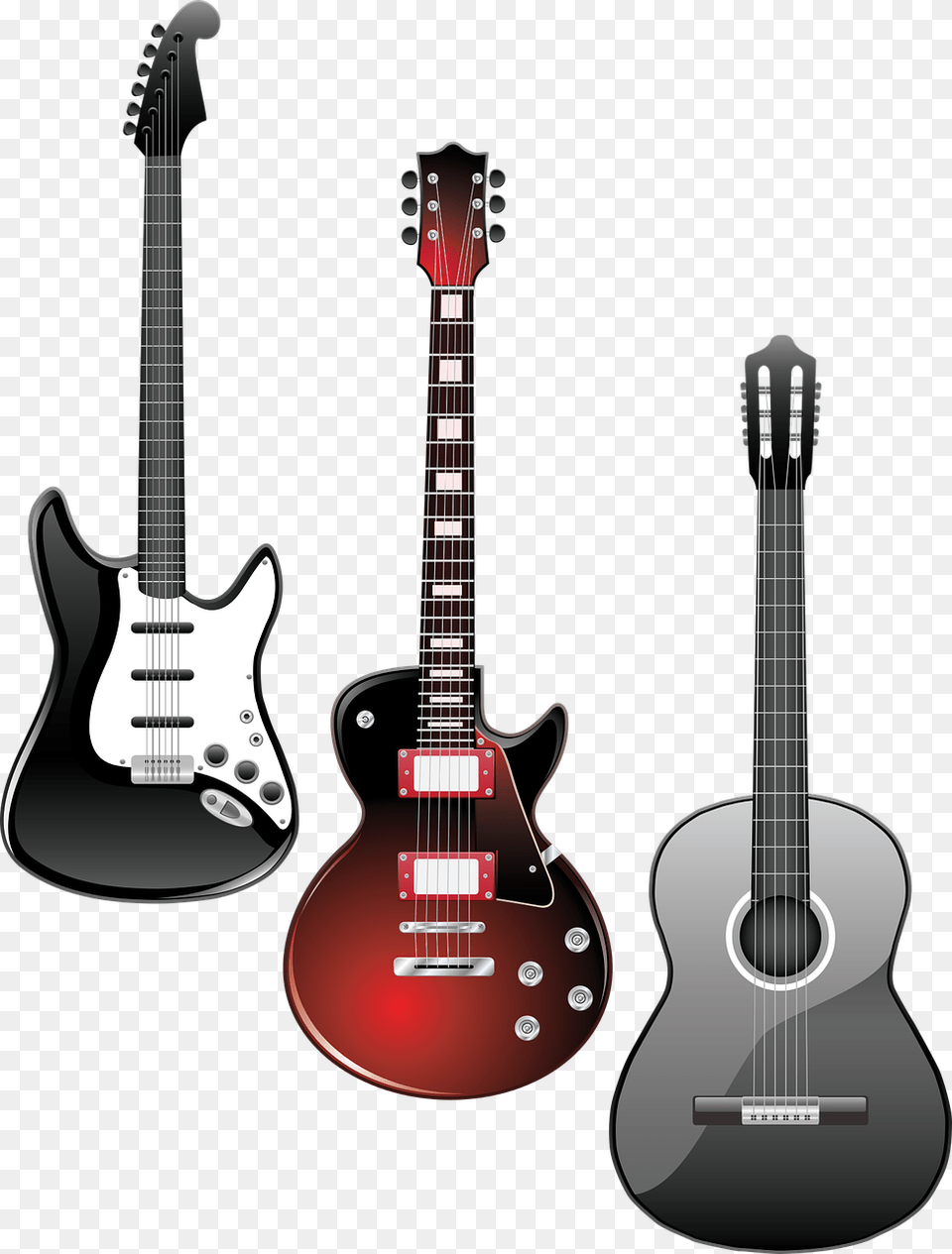 Guitars Clipart, Guitar, Musical Instrument, Electric Guitar, Bass Guitar Free Png