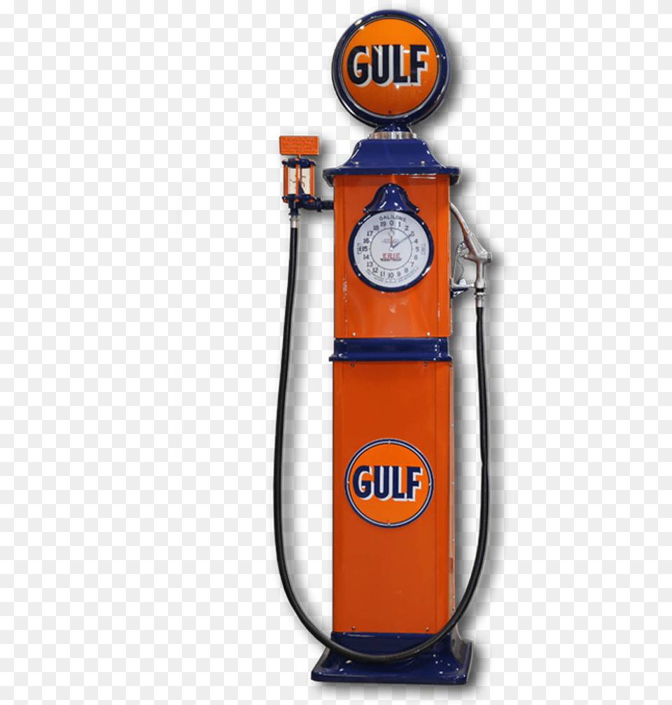 Gulf 1931 Erie Clock Face Gas Pump Banner, Gas Pump, Machine Free Png Download