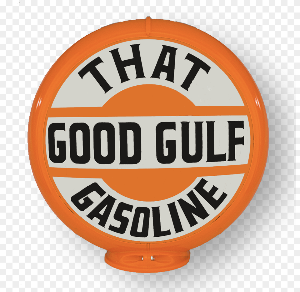 Gulf Logo Gas Pump Globe Big, Bus Stop, Outdoors, Badge, Symbol Free Png