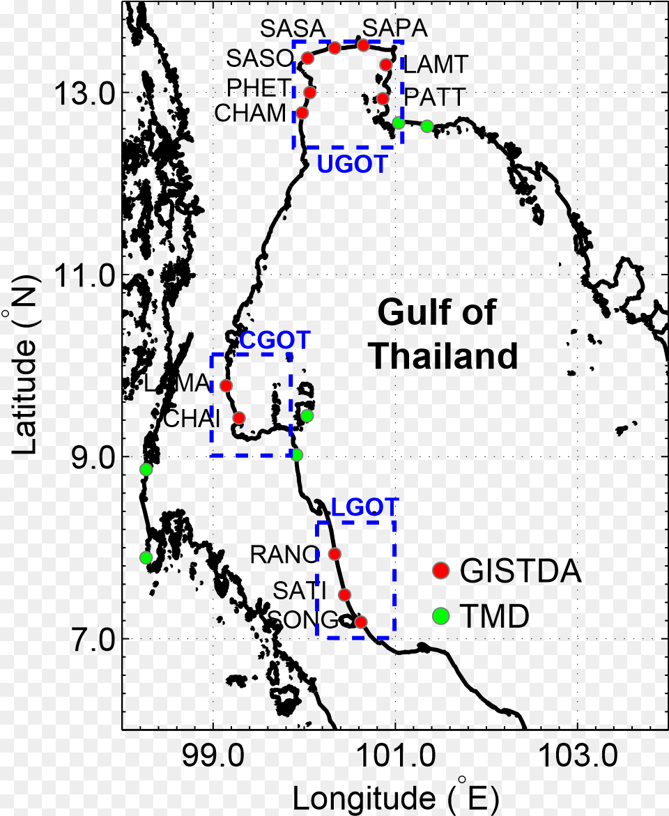 Gulf Of Thailand Map Map Free Transparent Png