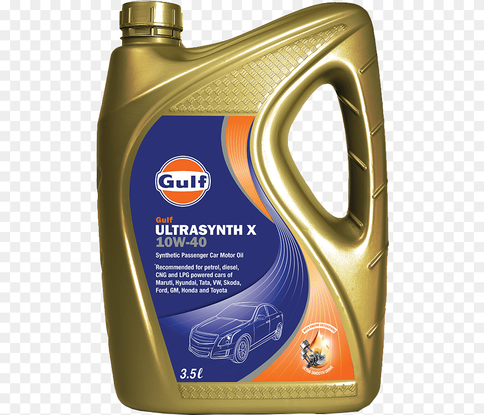 Gulf Ultrasynth X 10w 40 Gulf Gear Oil, Car, Transportation, Vehicle, Machine Free Png Download