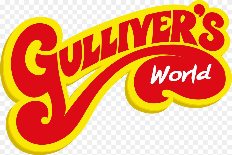 Gulliver S World Theme Park Resort Logo Gulliver39s World, Text, Dynamite, Weapon Free Transparent Png