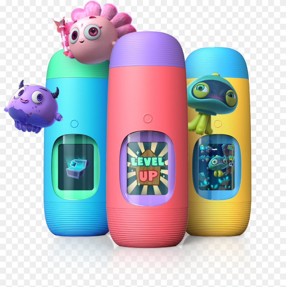 Gululu The Interactive Water Bottle For Kidslaunches Coolest Water Bottle In The World, Toy, Water Bottle Free Transparent Png