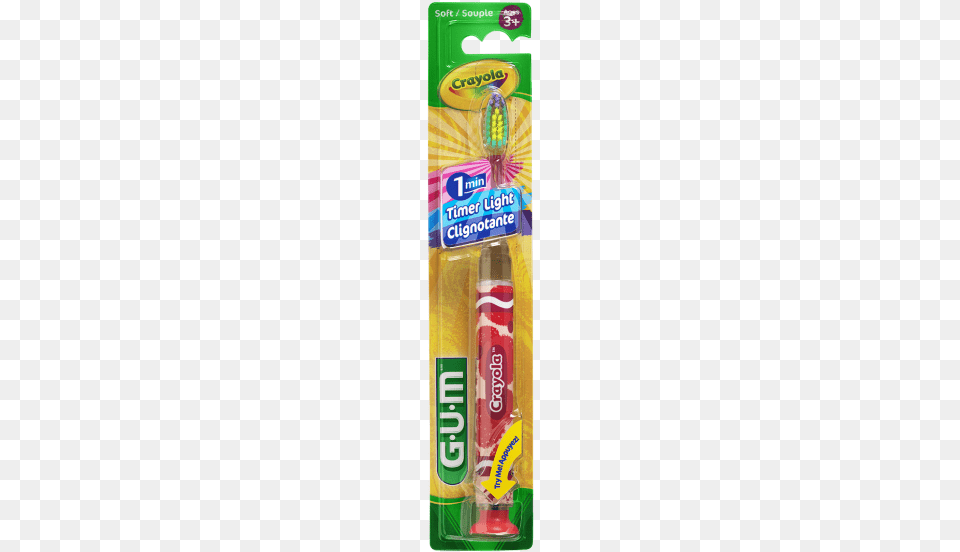 Gum Crayola Timer Light Toothbrush Ages 5 Toothbrush, Brush, Device, Tool, Can Png