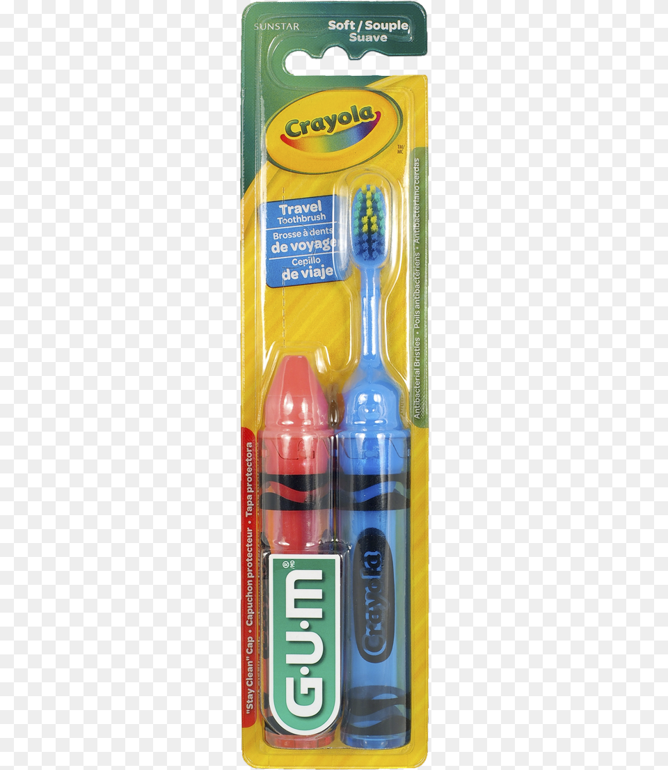 Gum Crayola Travel Brush Crayola Toothbrush, Device, Tool Png Image
