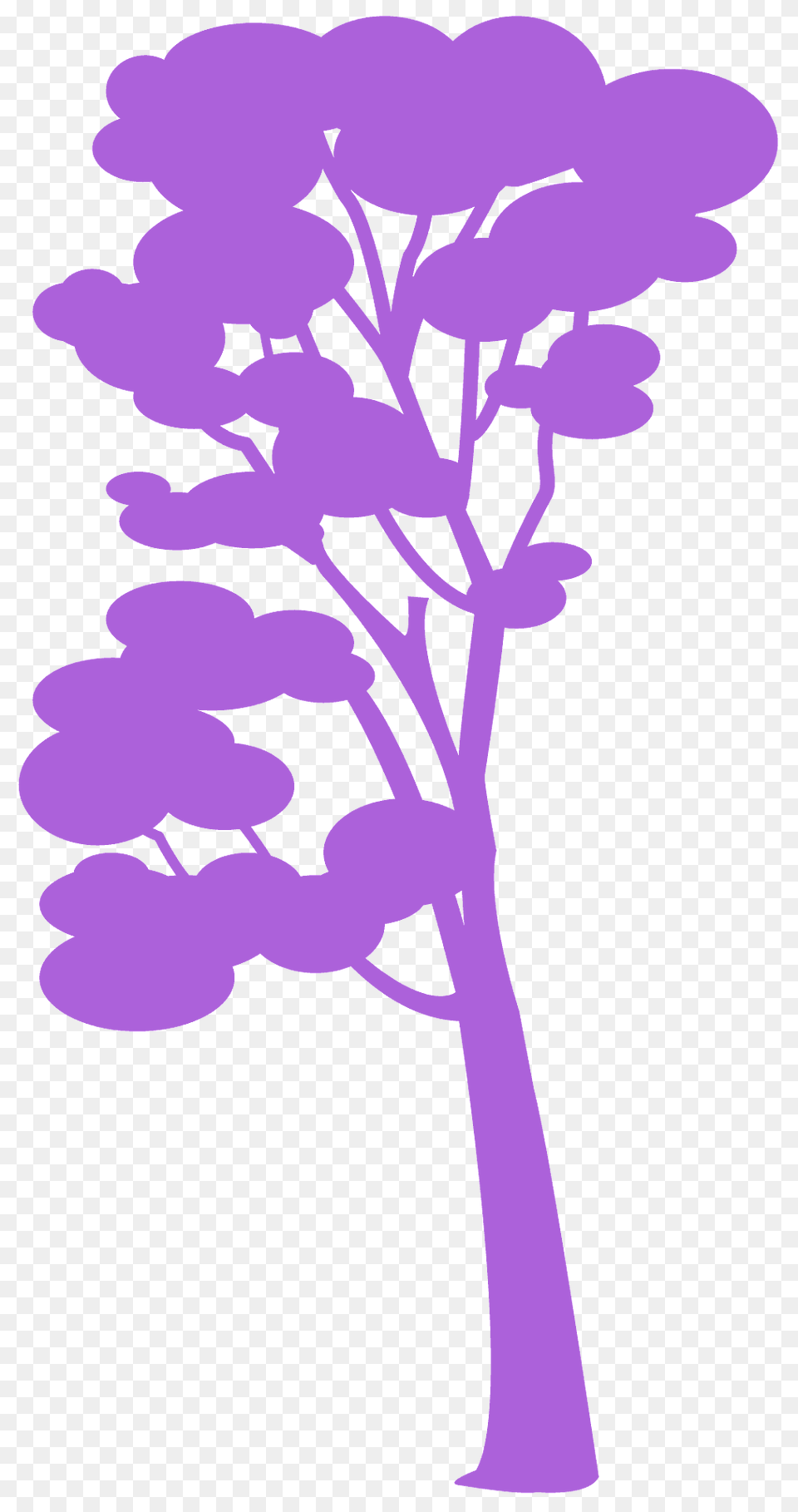 Gum Silhouette, Art, Plant, Tree, Flower Free Png