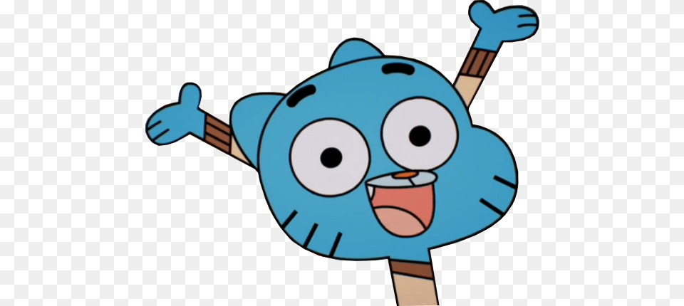 Gumball Art Style Change, Cartoon Free Png Download