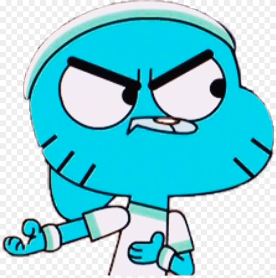 Gumball Gumballwatterson Cartoonnetwork Darwin, Cartoon, Person Free Png Download