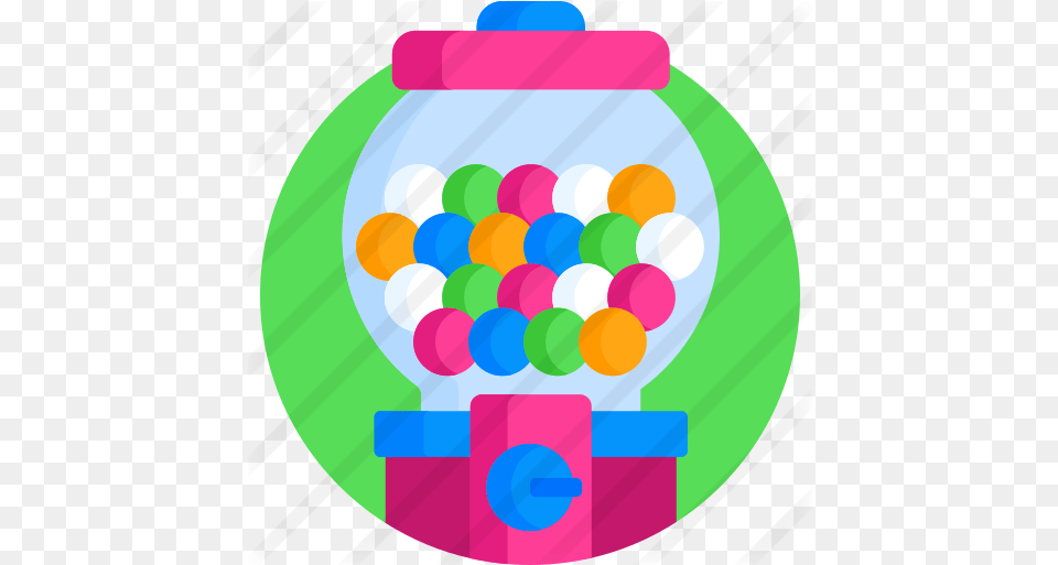 Gumball Machine Circle, Disk, Food, Sweets Free Transparent Png