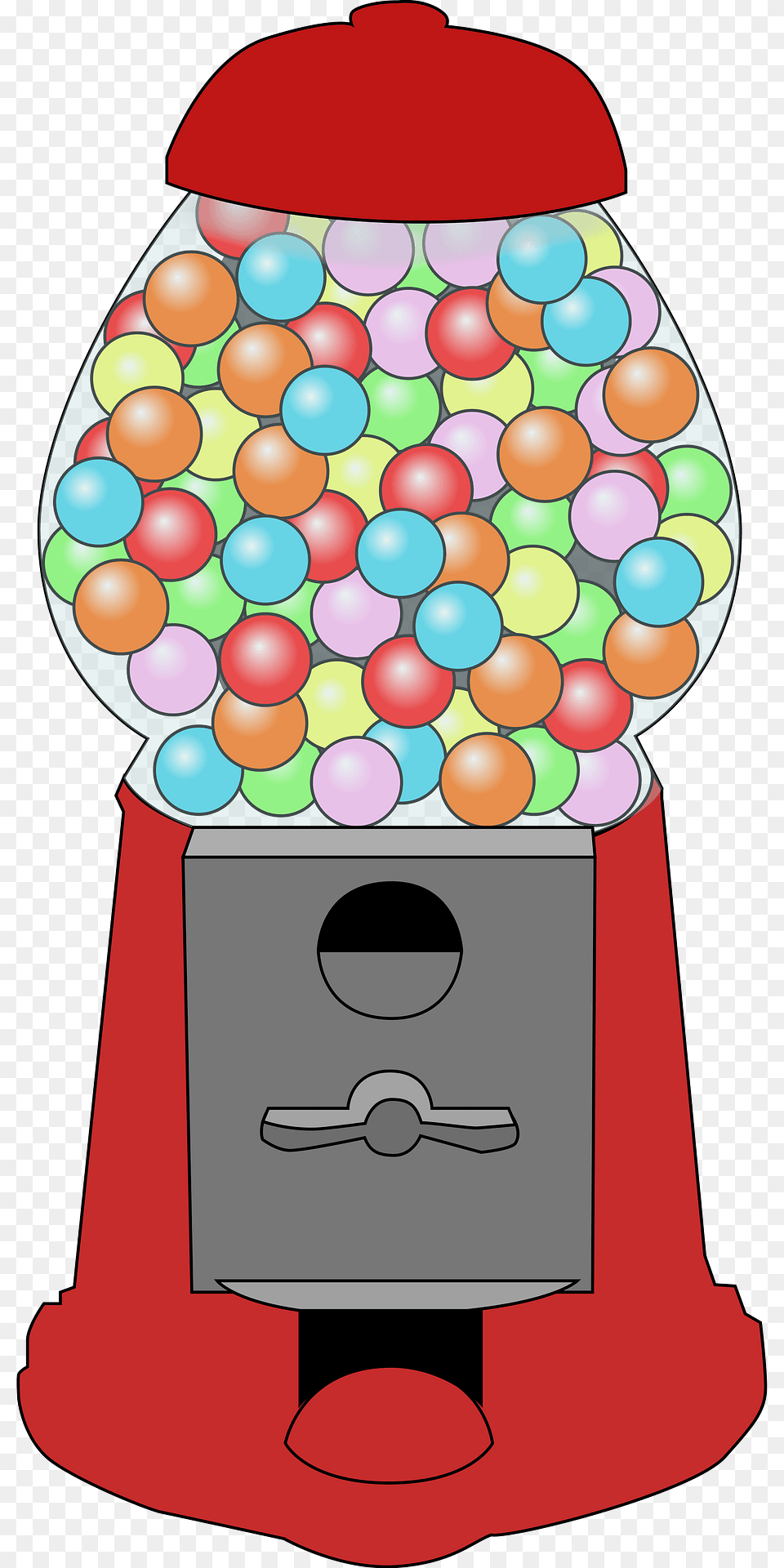 Gumball Machine Clipart, Food, Sweets Free Transparent Png