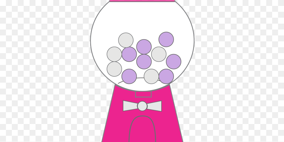 Gumball Machine Cliparts Bubble Gum Machine Art, Purple, Formal Wear, People, Person Free Png Download