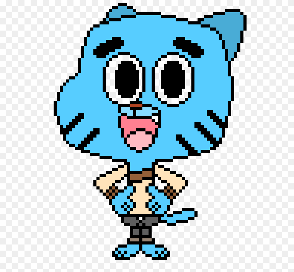 Gumball Pixel Art Maker, Qr Code Png Image