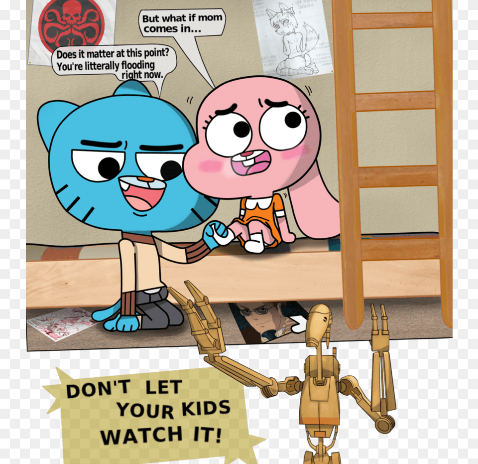 Gumball S Brotherly Love 3 By Officer Judyhopps Dbspc5j Love Amazing World Of Gumball, Book, Comics, Publication, Person Free Transparent Png