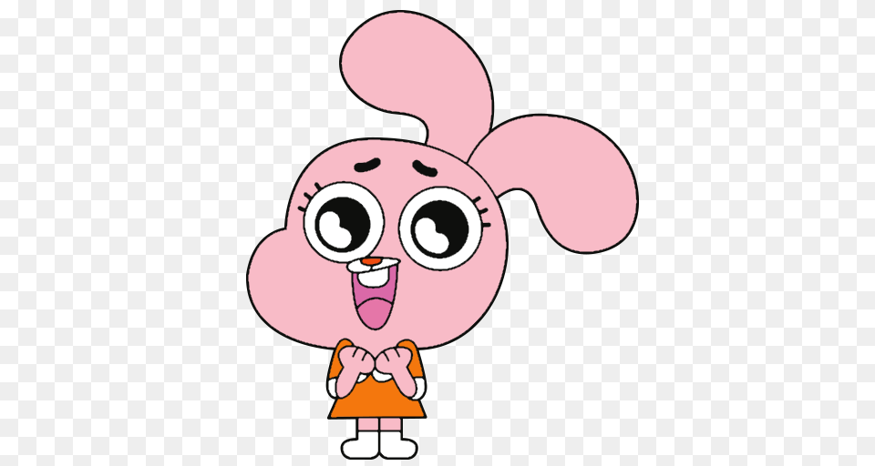 Gumball Transparent Anais Watterson, Cartoon, Face, Head, Person Free Png